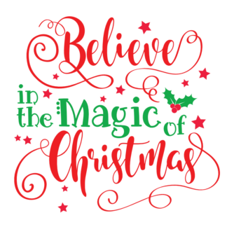 believe-in-the-magic-of-christmas-free-svg-file-SvgHeart.Com