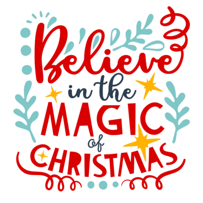 believe-in-the-magic-of-christmas-holiday-free-svg-file-SvgHeart.Com