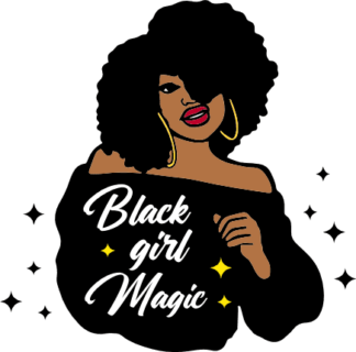 black-girl-magic-t-shirt-afro-girl-with-earrings-woman-free-svg-file-SvgHeart.Com