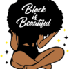 black-is-beautiful-sitting-afro-girl-free-svg-file-SvgHeart.Com