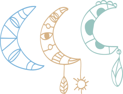 boho-design-moon-free-svg-file-SvgHeart.Com