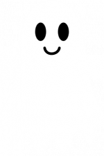 boo, ghost clipart image, halloween free svg file - SVG Heart