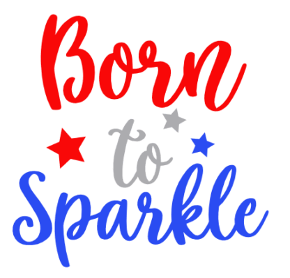 born-to-sparkle-newborn-baby-onesie-design-free-svg-file-SvgHeart.Com