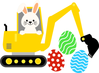 bunny-digger-truck-easter-free-svg-file-SvgHeart.Com