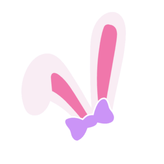 bunny-ears-and-bow-easter-free-svg-file-SvgHeart.Com