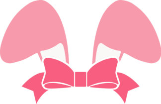 bunny-ears-with-bow-easter-free-svg-file-SvgHeart.Com