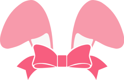 bunny-ears-with-bow-easter-free-svg-file-SvgHeart.Com