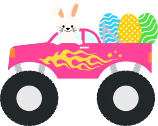bunny-pink-truck-with-eggs-easter-free-svg-file-SvgHeart.Com