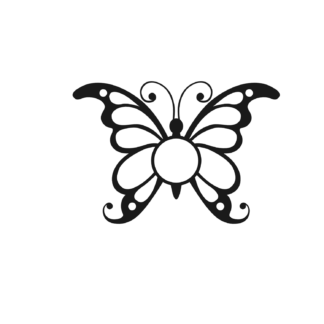 butterfly-monogram-decoration-free-svg-file-SvgHeart.Com