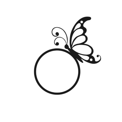 butterfly-monogram-decoration-free-svg-file-SvgHeart.Com