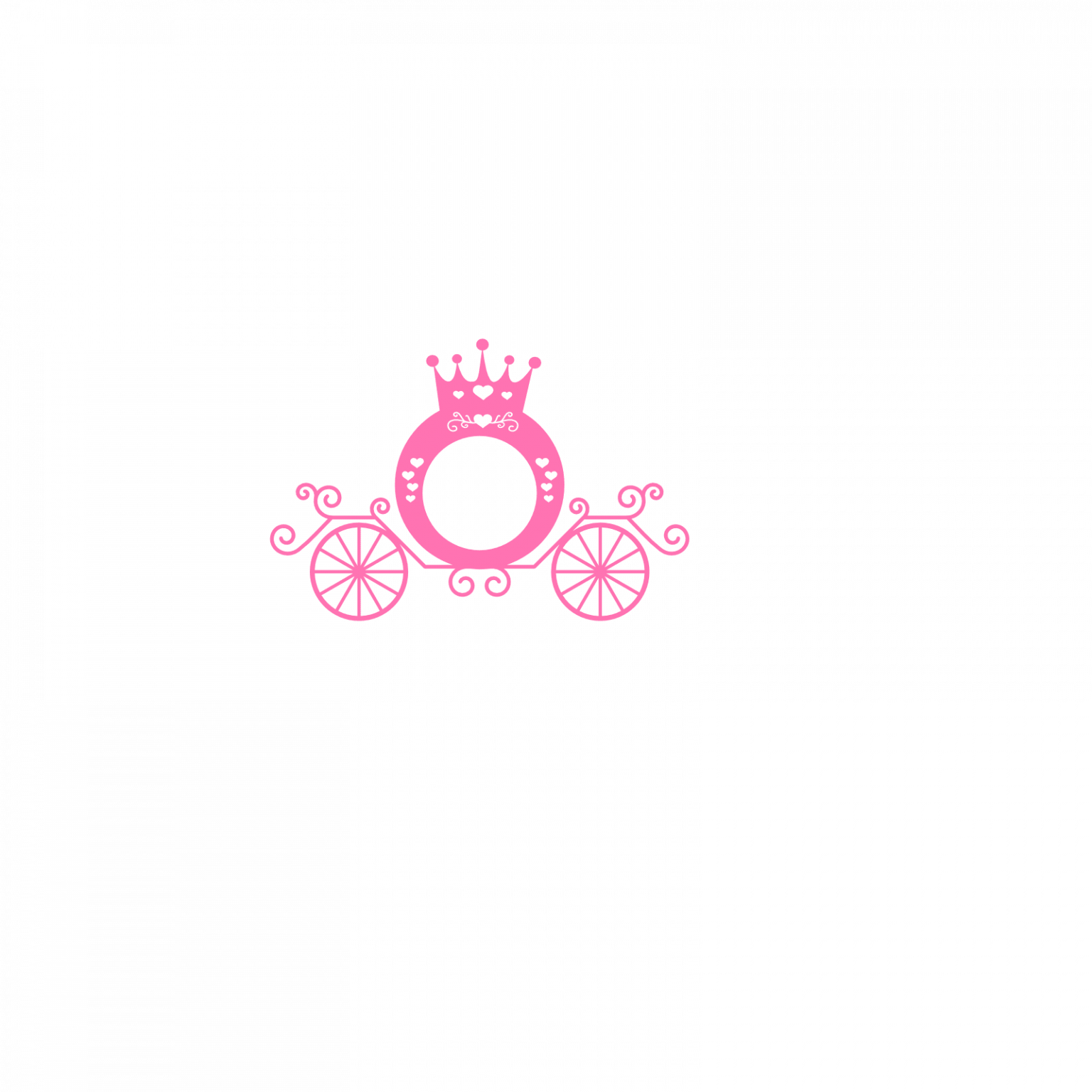 Princess Carriage Svg 