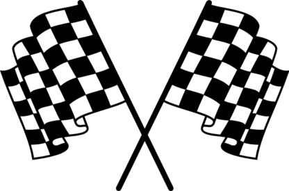 checkered flag, start, racing - free svg file for members - SVG Heart