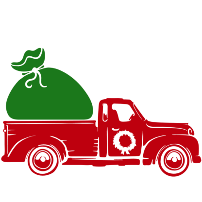 christmas-gift-bag-truck-holiday-free-svg-file-SvgHeart.Com