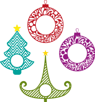 christmas-ornaments-monogram-frame-bauble-tree-free-svg-file-SvgHeart.Com