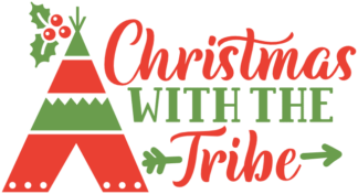 christmas-with-the-tribe-holiday-free-svg-file-SvgHeart.Com