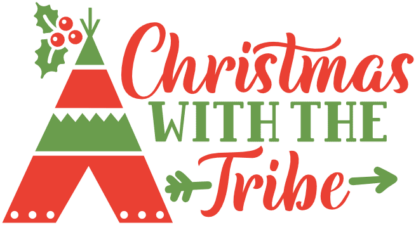 christmas-with-the-tribe-holiday-free-svg-file-SvgHeart.Com