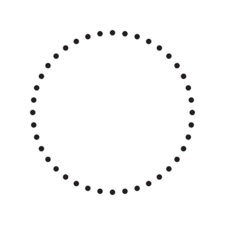 circle-shape-dotted-monogram-frame-round-decoration-free-svg-file-SvgHeart.Com