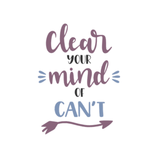 clear-your-mind-of-cant-motivational-free-svg-file-SvgHeart.Com