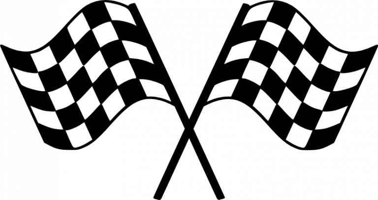 Crossed Racing Flags Checkered Race Free Svg File For Members Svg