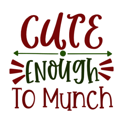 cute-enough-to-munch-christmas-free-svg-file-SvgHeart.Com