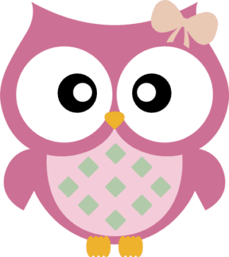 cute-owl-baby-girl-decoration-free-svg-file-SvgHeart.Com