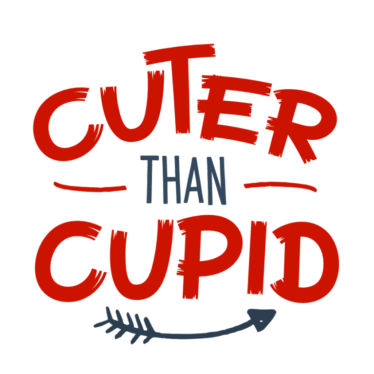 Cuter Than Cupid Funny Valentines Day Free Svg File Svg Heart