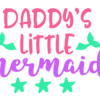 daddys-little-mermaid-free-svg-file-SvgHeart.Com
