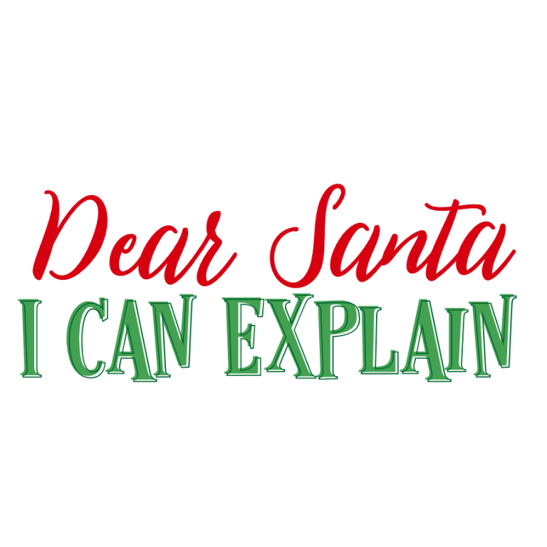 Dear Santa I Can Explain Free Svg File Svg Heart