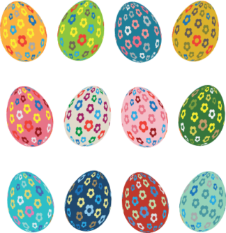 decorated-easter-eggs-free-svg-file-SvgHeart.Com