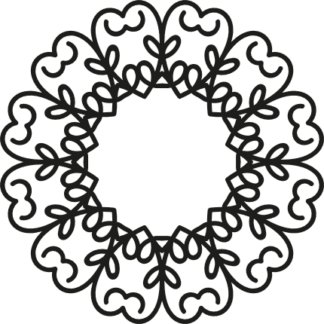 decorative-circle-monogram-frames-free-svg-file-SvgHeart.Com