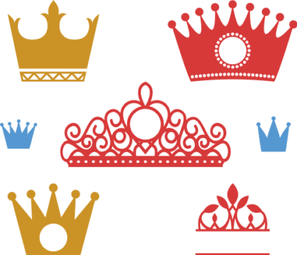 decorative-crown-monogram-bundle-king-queen-princess-free-svg-file-SvgHeart.Com