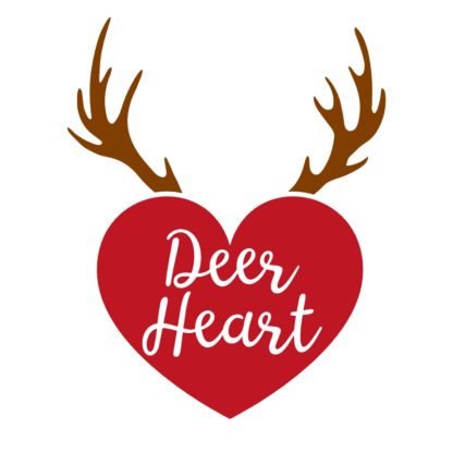 deer-heart-valentines-free-svg-file-SvgHeart.Com