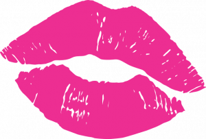 distressed kiss lips - free svg file for members - SVG Heart