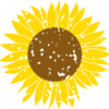 distressed-sunflower-summer-grunge-free-svg-file-SvgHeart.Com