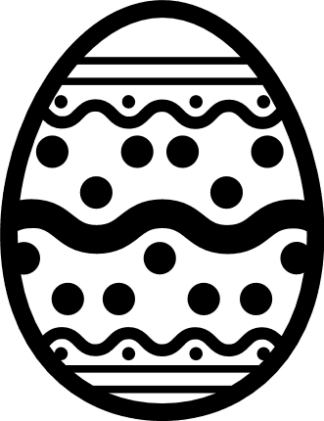 dotted-eggdecorative-free-svg-file-SvgHeart.Com