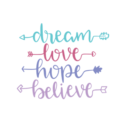 dream-love-hope-believe-motivational-free-svg-file-SvgHeart.Com