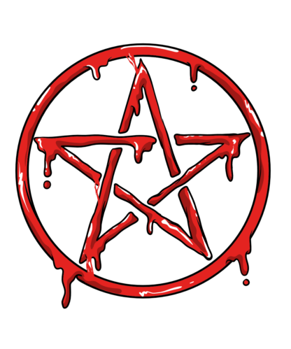 dripping-bloody-star-pentagram-free-svg-file-SvgHeart.Com