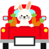 easter-truck-with-bunny-and-carrots-free-svg-file-SvgHeart.Com