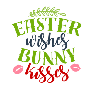 easter-wishes-bunny-kisses-free-svg-file-SvgHeart.Com