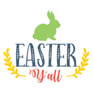 easter-yall-bunny-silhouette-free-svg-file-SvgHeart.Com