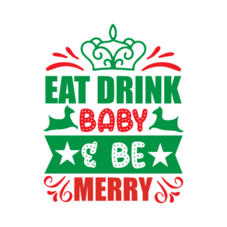 eat-drink-baby-and-be-merry-christmas-free-svg-file-SvgHeart.Com