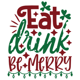 eat-drink-be-merry-christmas-free-svg-file-SvgHeart.Com