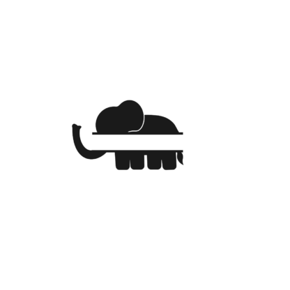 elephant-split-text-frame-animal-free-svg-file-SvgHeart.Com