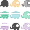 elephants-monogram-frame-bundle-animal-decorative-free-svg-file-SvgHeart.Com