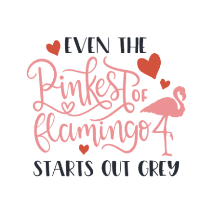 even-the-pinkest-of-flamingo-starts-out-grey-motivational-free-svg-file-SvgHeart.Com