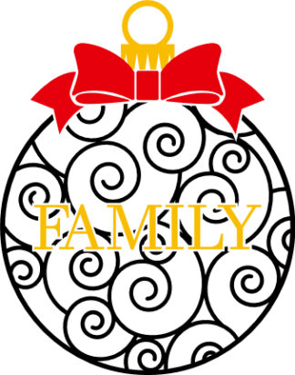 family-bauble-with-bow-christmas-decoration-ornament-free-svg-file-SvgHeart.Com