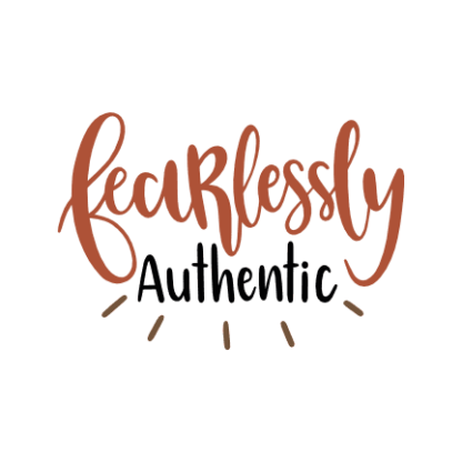 Fearlessly Authentic, Inspirational Free Svg File - SVG Heart