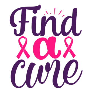 find-a-cure-cancer-awareness-free-svg-file-SvgHeart.Com
