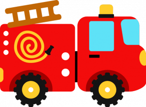 fire truck, emergency vehicle, firefighter free svg file - SVG Heart