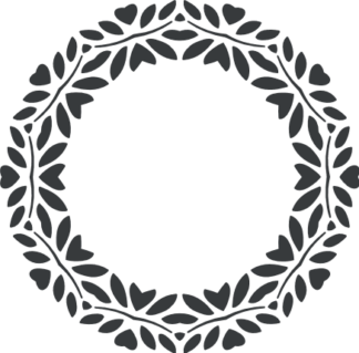 floral-circle-monogram-frame-decorative-free-svg-file-SvgHeart.Com